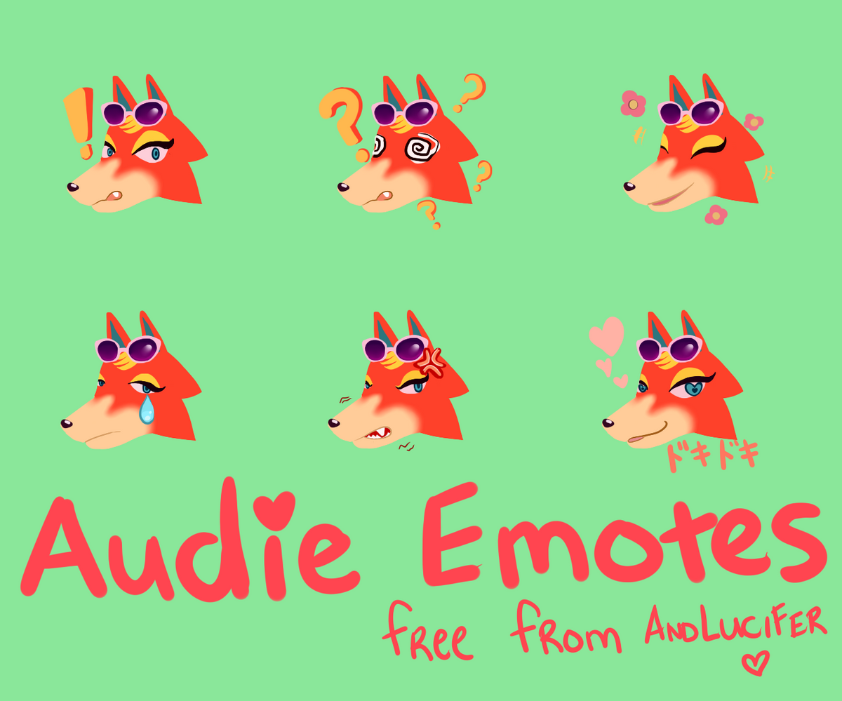 Animal Crossing Audie Emotes