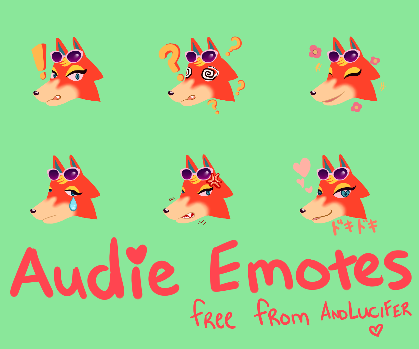 Animal Crossing Audie Emotes